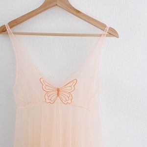 Vintage lingerie gown